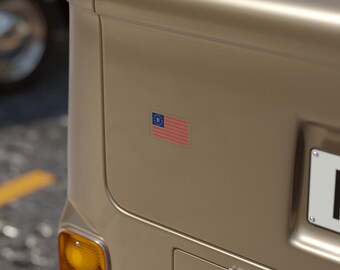 Enclave Flag Outdoor Stickers, Die-Cut, 1pc