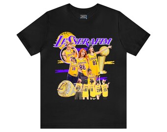 LE SSERAFIM x Los Angeles Lakers Vintage T-Shirt