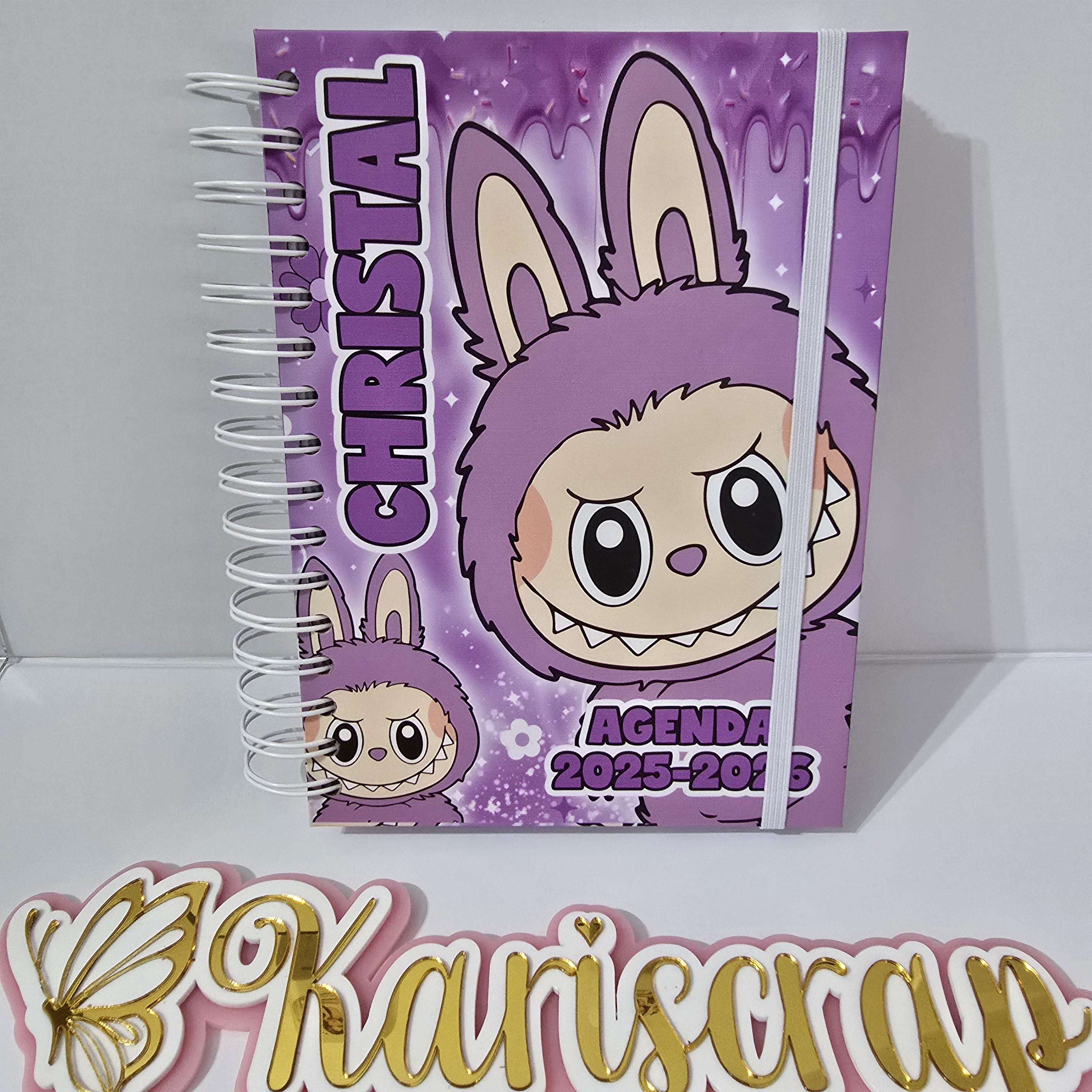 agenda scolaire 2025-2026 LABUBU