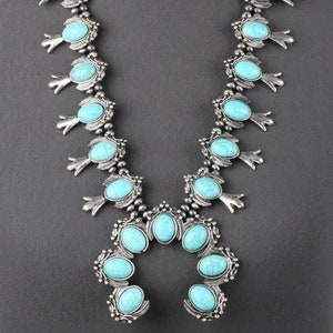 Squash Blossom Necklace Vintage - Etsy display picture 3