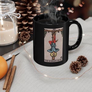 XII - The Hanged Man - Black Mug