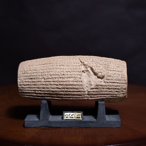 CYRUS Cylinder Replica | The First Charter of Human Rights | British Museum's Sculpture Replica