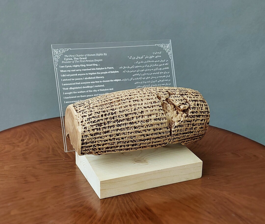 CYRUS Cylinder Replica With Translation Cyrus Cylinder Recreation Life