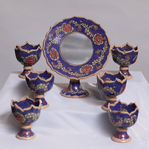 Ceramic Nowruz Haftsin Set| Haftseen Table Decor| Gift For Mom| Persian Gift