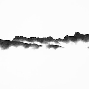 The Langdales from Windermere, The Lake District, Cumbria, UK