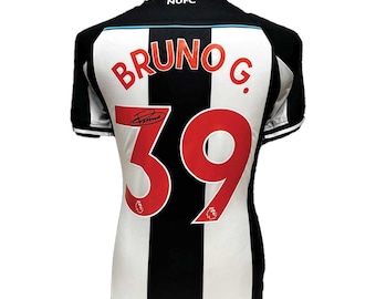 Bruno Guimaraes Signed Newcastle United Shirt with COA & photo proof