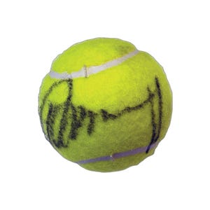 Sir Andy Murray Signed Head Tennis ball with COA & photo proof