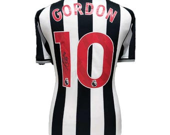Anthony Gordon Signed Newcastle United Shirt with COA & photo proof