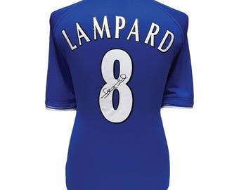 ジャンフランコ・ゾラのサイン入りチェルシー 2000 サッカーシャツ