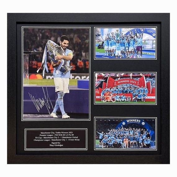 証明書付き　セルヒオ・アグエロ 　マンチェスター・シティ　 直筆サイン入りフォト マンチェスターシティ サイン manchester city autograph 証明書付き