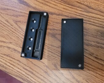 Estuche Snap-On 1605T con juego de llaves de 1/8" / Organizador magnético de herramientas / Impresión 3D de AirMech Designs / Caja portavasos / Colores personalizados