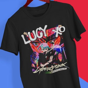 Cyberpunk Edgerunners Lucy Graphic tee | Anime Tee | Anime Manga Shirt