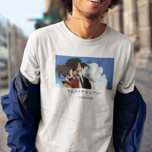 Samurai Champloo T-shirt | Cool Anime Graphic Tee | Mugen Jhin and Fuu