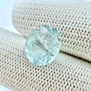 Aquamarine, natural aquamarine, loose aquamarine, faceted aquamarine gemstone, aqua gemstone for making jewellery 3.60 Ct. 11x9x6 mm