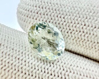 Natural Blue Aquamarine Faceted Loose Gemstone for Jewelry Making 2.50 Ct 10x8x5 mm