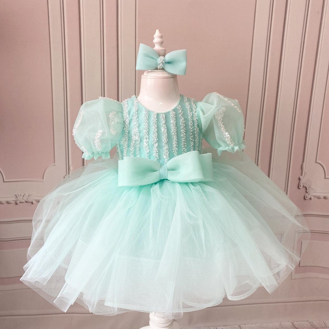 Bluey Family 1st Birthday Dress --With NAME-- party Tutu outfit -Pink