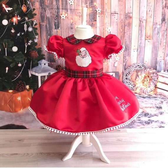Baby christmas top pageant dresses