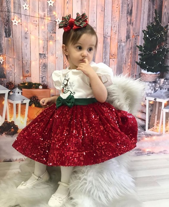 Baby christmas pageant dresses hotsell