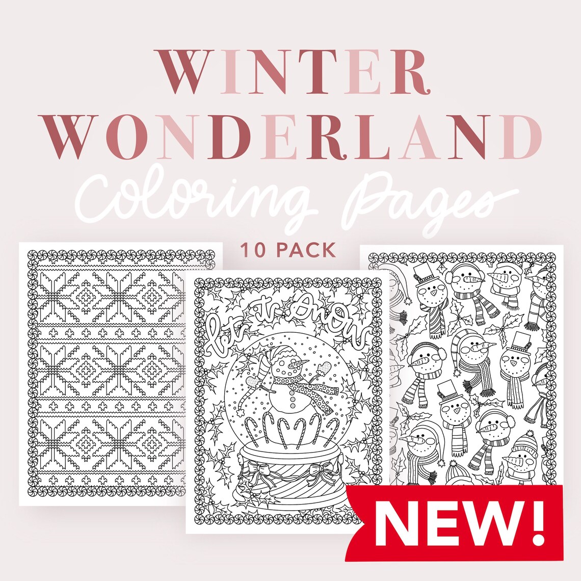 Winter Wonderland Coloring Pages - Il 1140xN.4348774729 I8di 