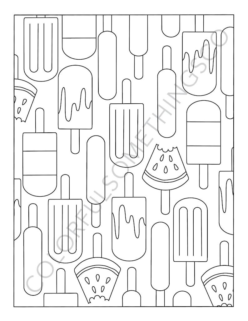 Fourth of July Themed Coloring Pages Pack of 10 Independence Day ...
