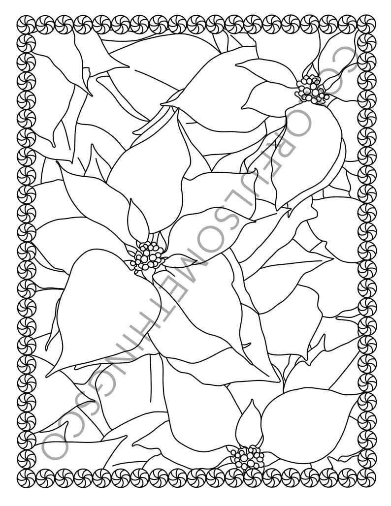 Winter Wonderland Coloring Pages Pack of 10 Digital Download Coloring ...