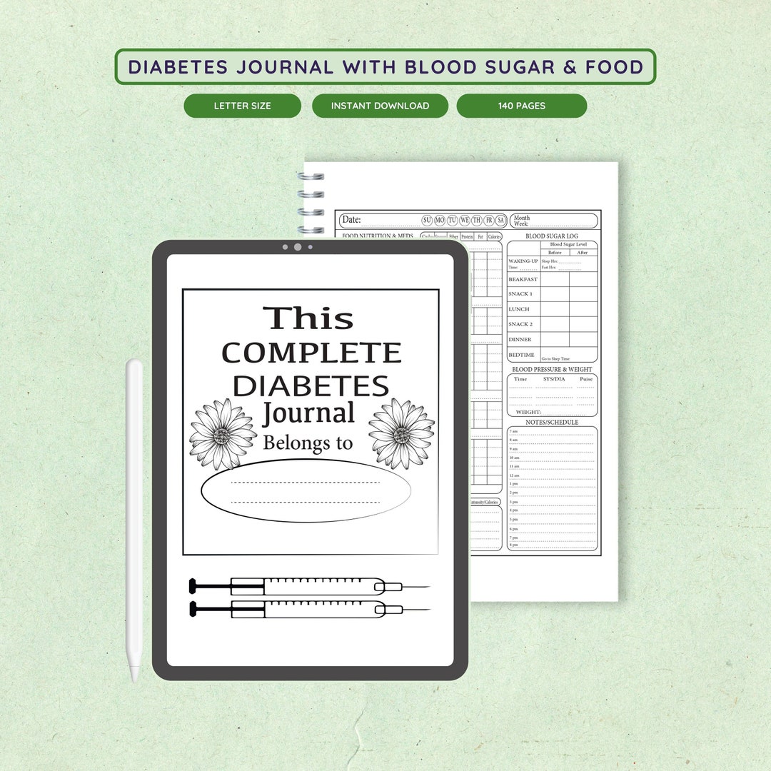 Blood Sugar Tracker, Glucose Food Tracker, Diabetes Planner, Diabetic ...