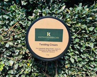 Kultivated Hair Twisting Cream, Natural Curl Definition