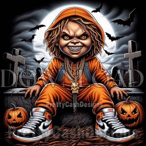 Chucky png, Amigos de terror png, Temporada assustadora, Halloween Chucky, amigos até o fim png, Sublimação, Chucky, DTF, png, Sublimação
