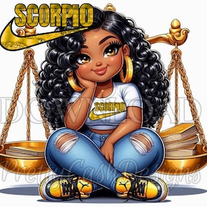 Escorpião png - Zodíaco png, Horóscopo png - Arquivo de impressão - Design de sublimação do zodíaco aerografado - Camisa png - Download digital - Aniversário png