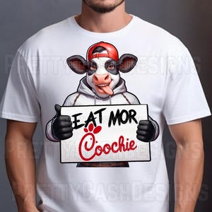 Essen Sie mehr Coochie png, Mundfähigkeiten png, lustiges t-shirt Design, Humor png, lustige Männer png, Sofortiger Download Coochie Muncher png, Geschenkbörse