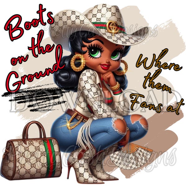 Boots on the ground fans etsy