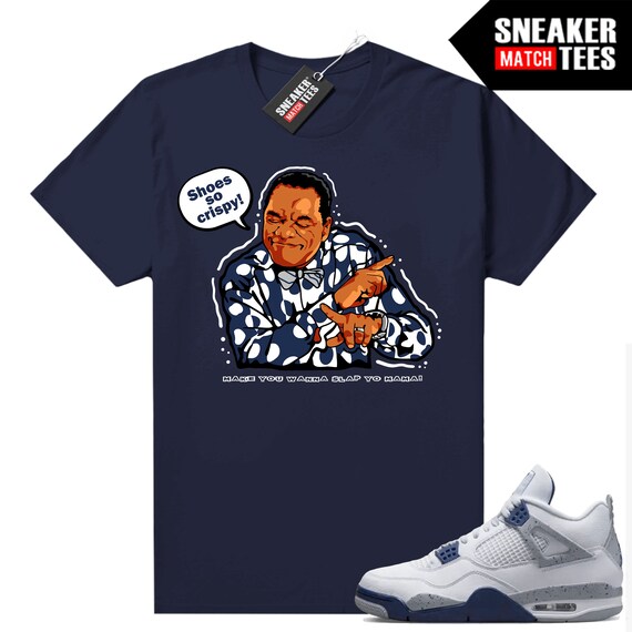midnight navy 4s shirt