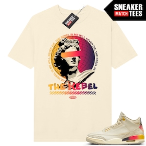 J Balvin 3s to match Sneaker Match Tees Sail &quot;Rebel in Me&quot;