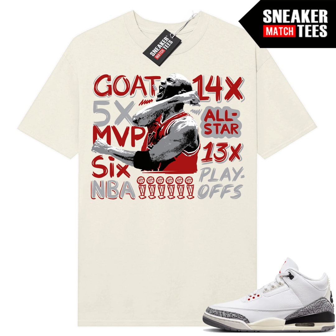 T-Shirt Assorti Jordan 5 OG Fire Red 2025 - Coton - Match Avec Vos Sneakers - AsneakerZ.store
