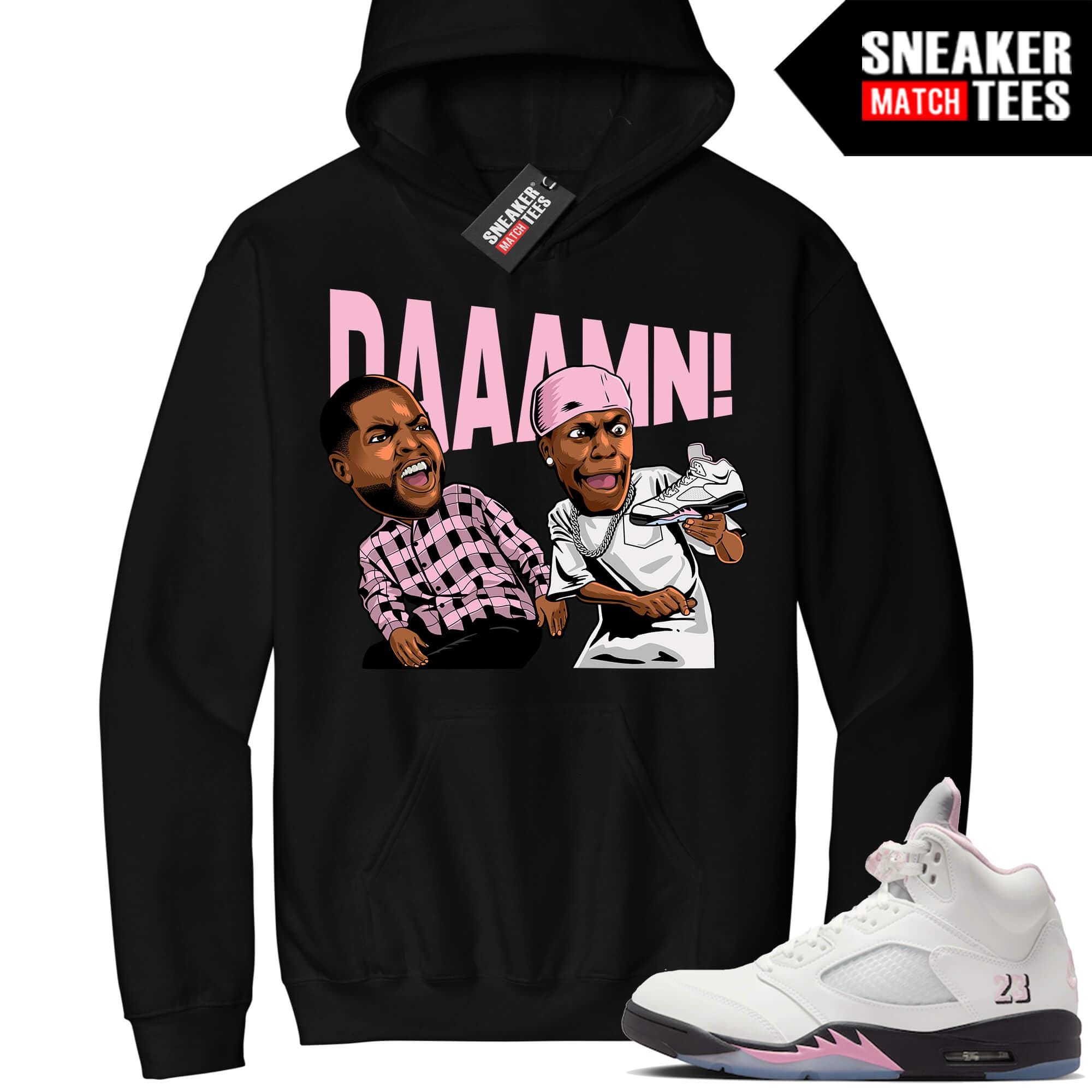 off white air jordan 5 hoodie