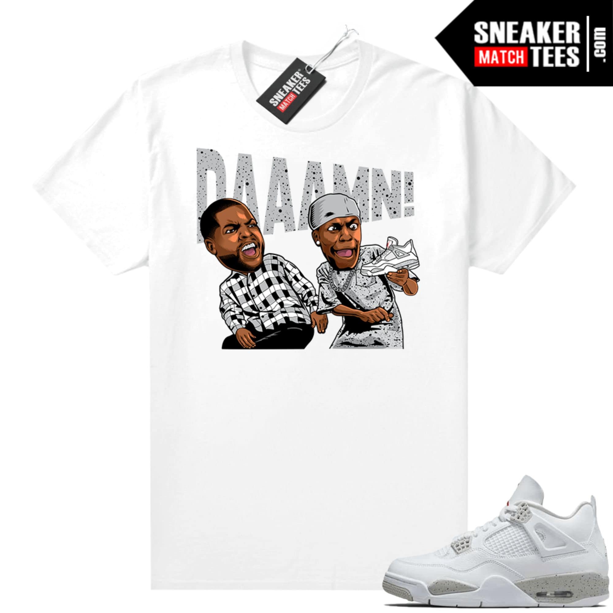 jordan 4 white oreo clothes