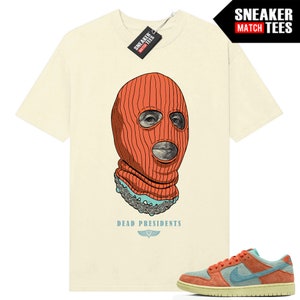 Orange Emerald Rise Dunk passend zu Sneaker Match Tees Sail &quot;&quot;Dead Präsidenten&quot;&quot;