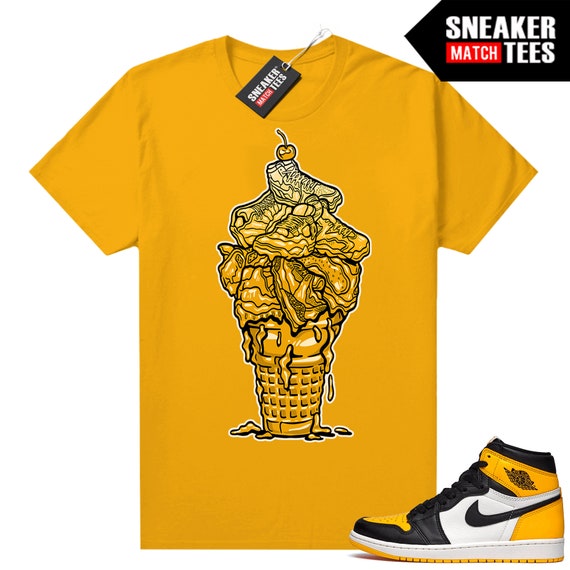 ice cream jordan 1 shirt