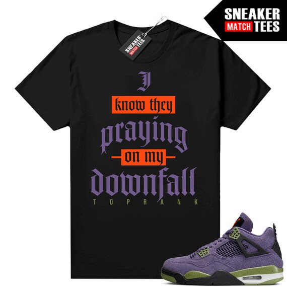 canyon purple 4s shirt
