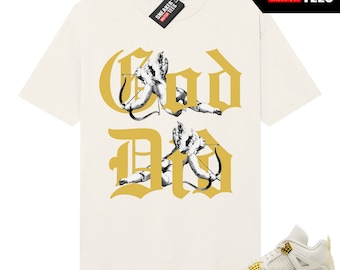 Sail 4s retro passend zu Sneaker Match Tees Sail "God Did"