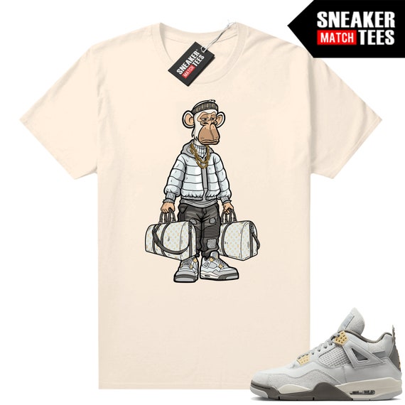 Crea camisetas 4s que combinen con las camisetas Sneaker Match Sail Duffle Bag Ape Etsy Mexico