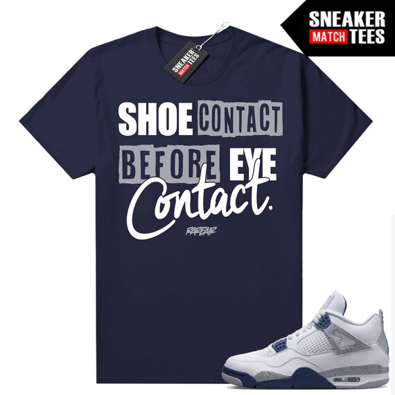 midnight navy 4s shirt