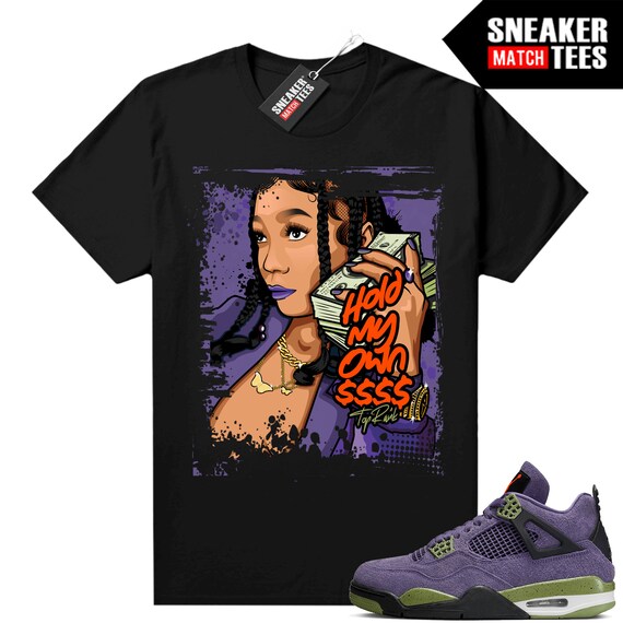 canyon purple 4s shirt