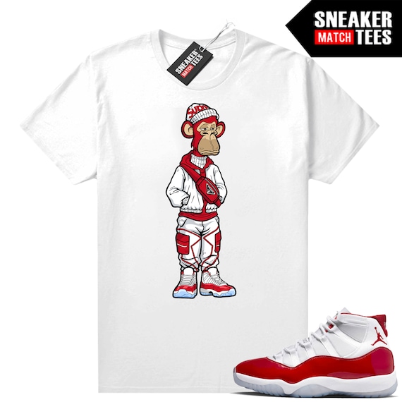 Jordan 11 Platinum Tint shirt match