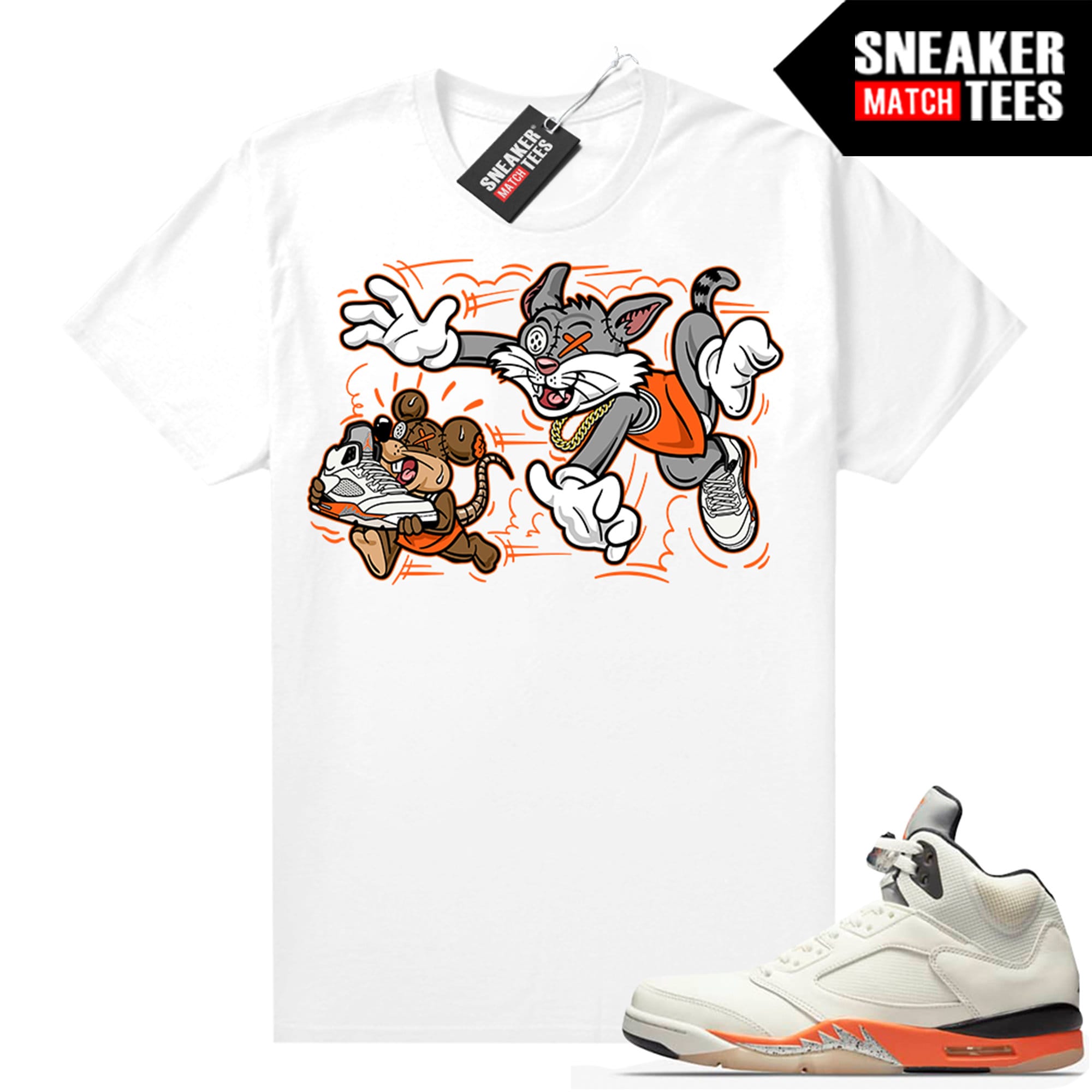 sneaker match tees
