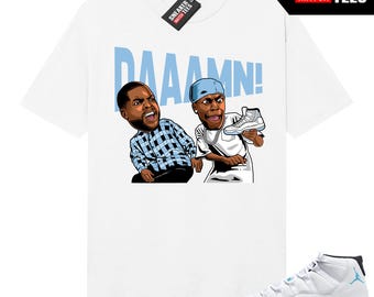 Camiseta Jordan 11 Legend Azul a juego con la zapatilla - Friday DAAAMN