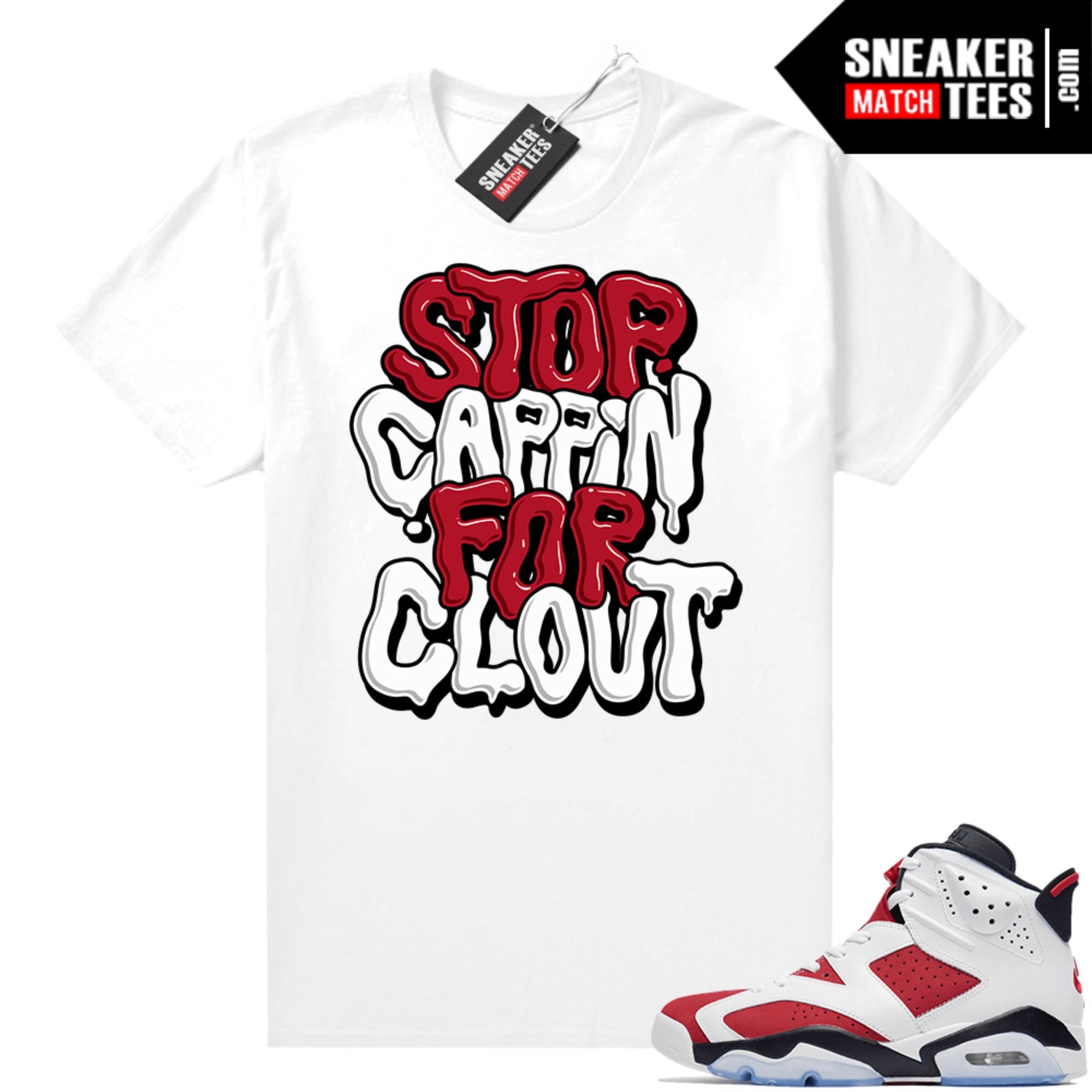 Carmine 6s matching shirt Clearance