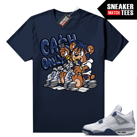 midnight navy 4s shirt