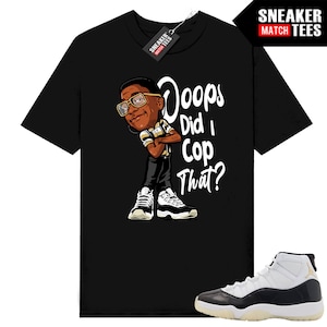 Gratitude 11's DMP shirts to match Sneaker Match Tees Black "Ooops Did I Cop That"