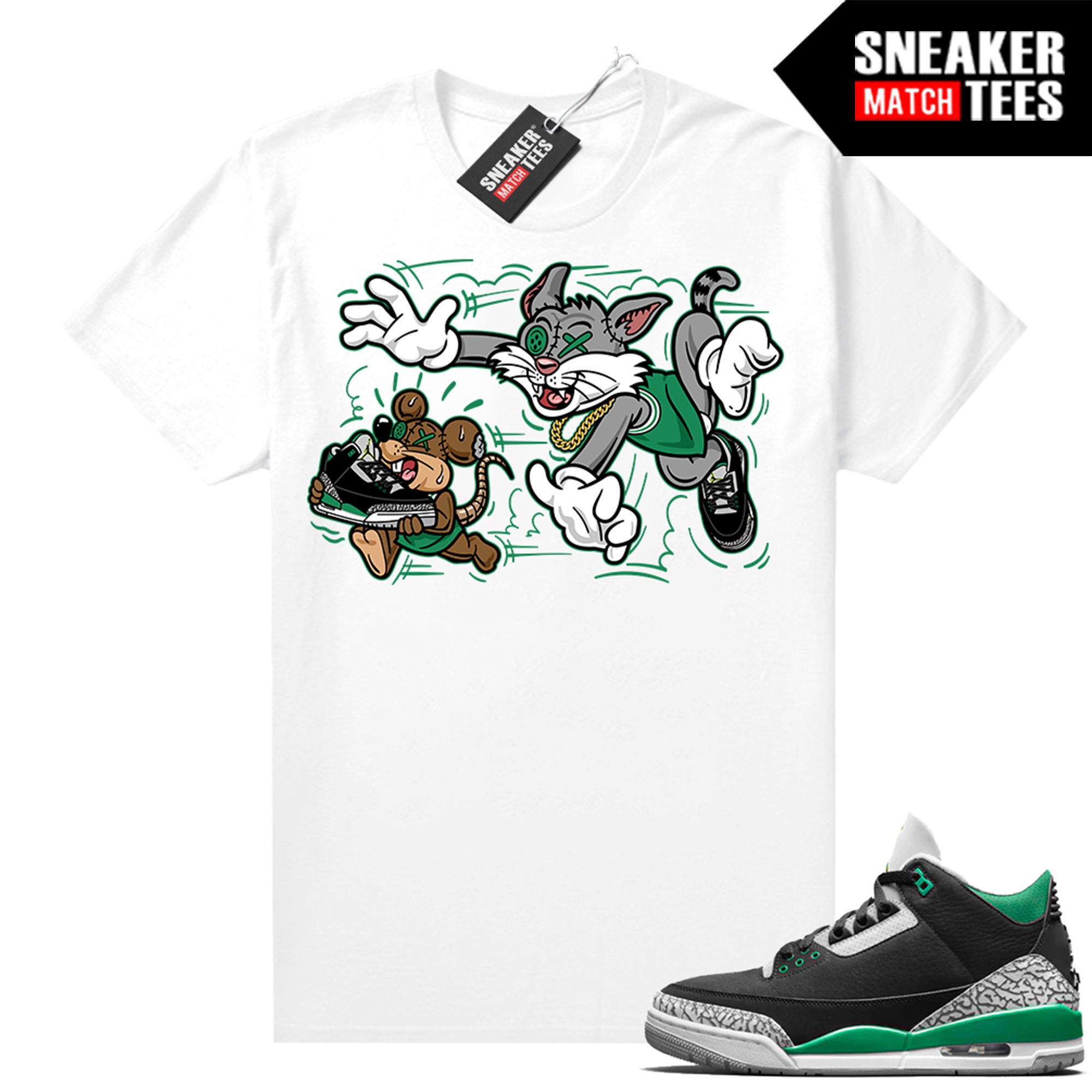 Jordan 1 Mid Magic Ember Unisex T-shirt - Cole Rapper - Sneaker Match Tees  - Inktee Store